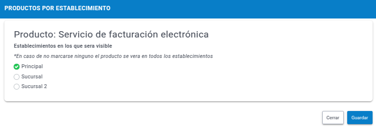 Productos