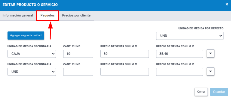 Productos
