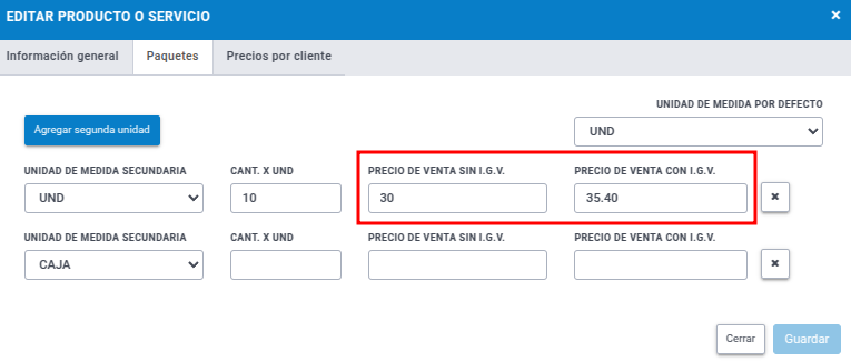 Productos