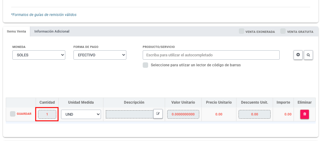 Venta